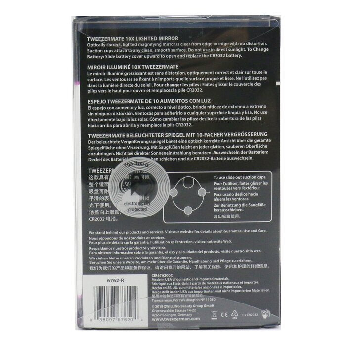 Tweezerman Tweezermate 10X beleuchteter Spiegel