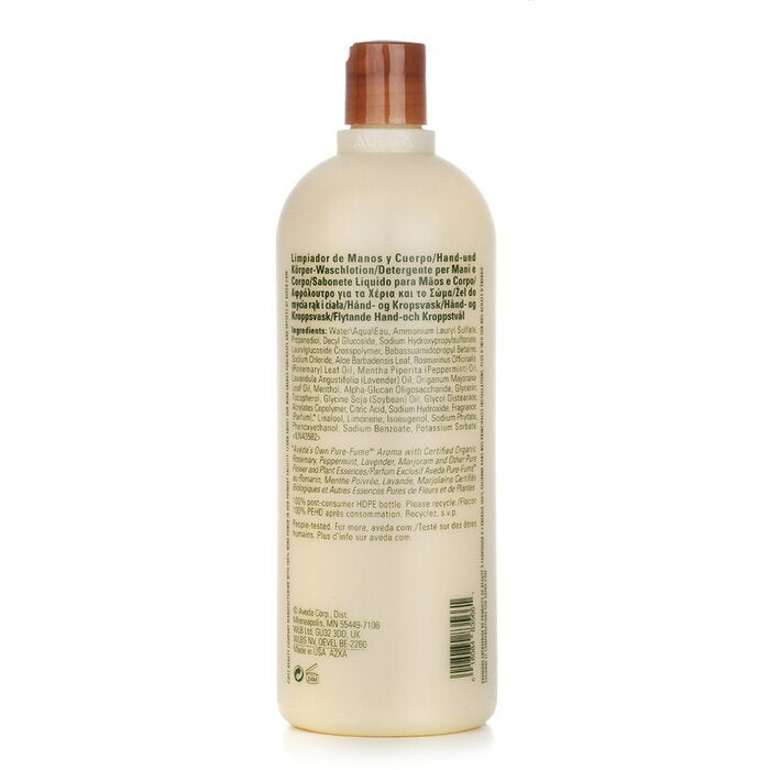 Aveda Rosmarin-Minze Hand- und Körperwaschmittel, 1000 ml