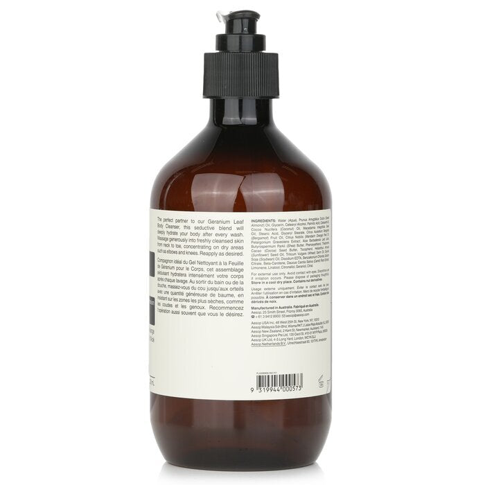 Aesop Geraniumblatt-Körperbalsam, 500 ml