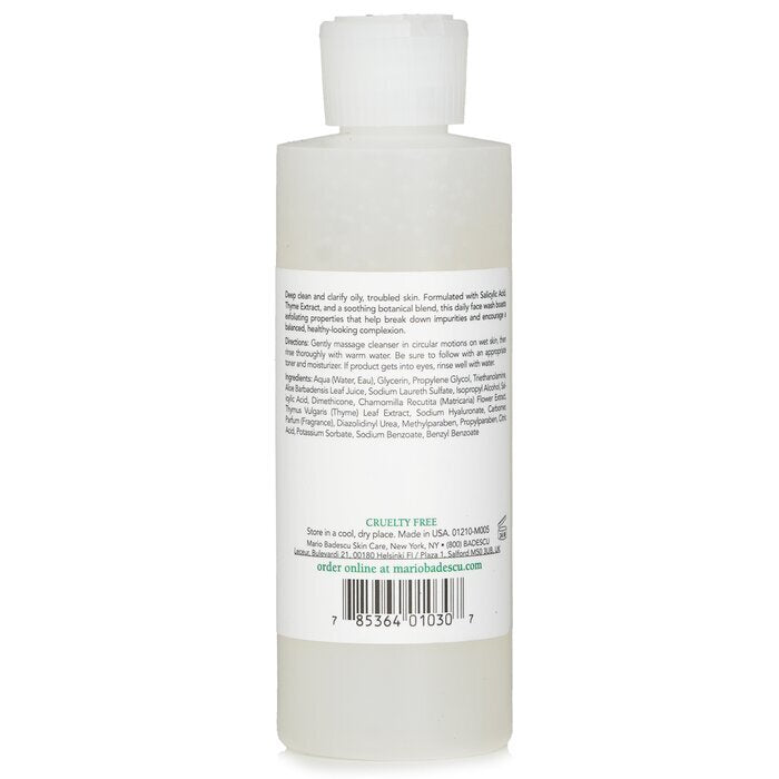 Mario Badescu Akne-Gesichtsreiniger – für Mischhaut/fettige Haut, 177 ml/6 oz