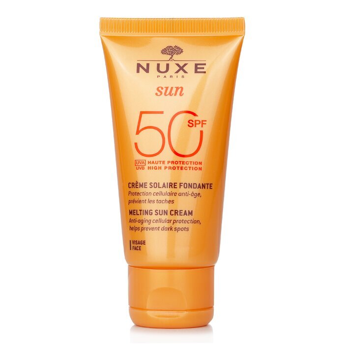 Nuxe Sun Schmelzende Sonnencreme Spf50 Gesicht 50ml