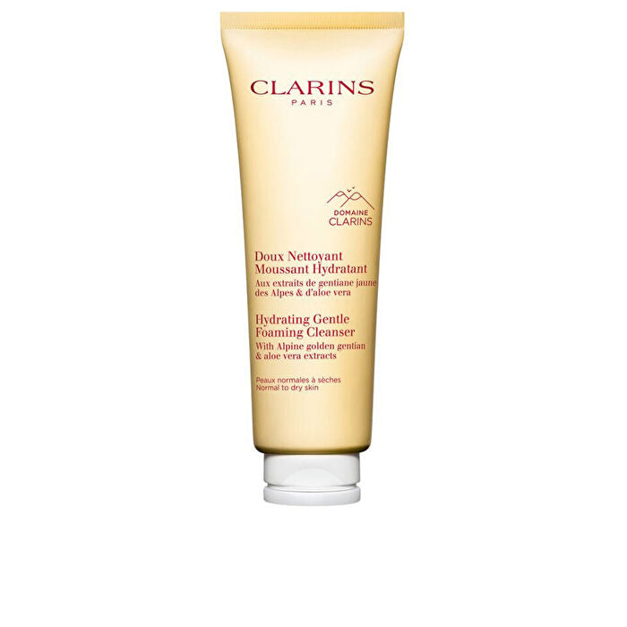 Clarins – Feuchtigkeitsspendender, sanfter Reinigungsschaum für normale bis trockene Haut, 125 ml