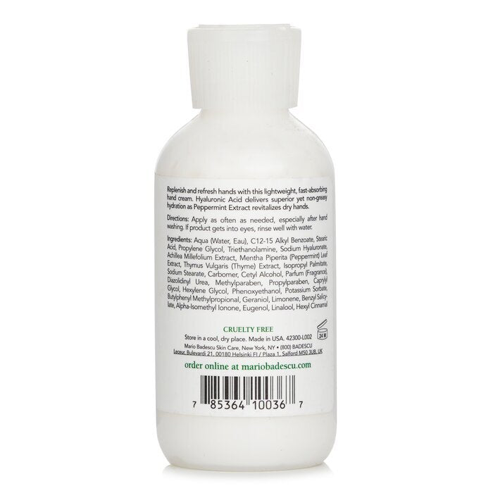 Mario Badescu Feuchtigkeitsspendende Handcreme – Für alle Hauttypen 118 ml/4 oz