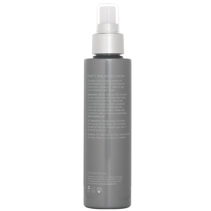 CosMedix Purity Balance Exfoliating Prep Toner 150ml