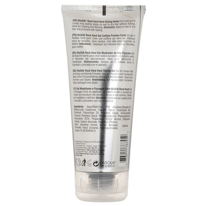 BioSilk Rock Hard Hartes Styling-Gel 177ml