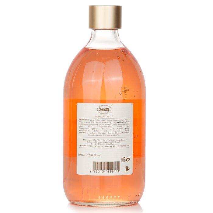 Sabon Shower Oil - Rose Tea 500ml