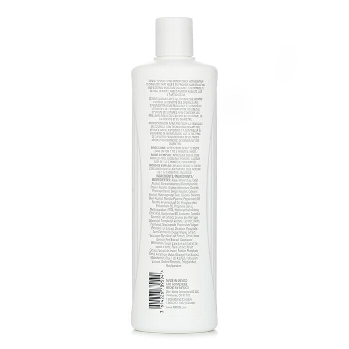 Nioxin Density System 4 Scalp Therapy Conditioner (gefärbtes Haar, fortschreitender Haarausfall, farbsicher) 500 ml