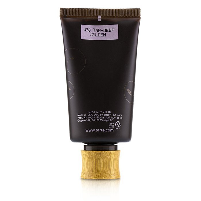 Tarte Amazonian Clay Foundation, 12 Stunden, vollständige Abdeckung, Nr. 47G Tan Deep Golden, 50 ml
