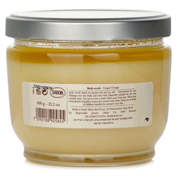 Sabon Körperpeeling - Ingwer-Orange 600g/21,2oz