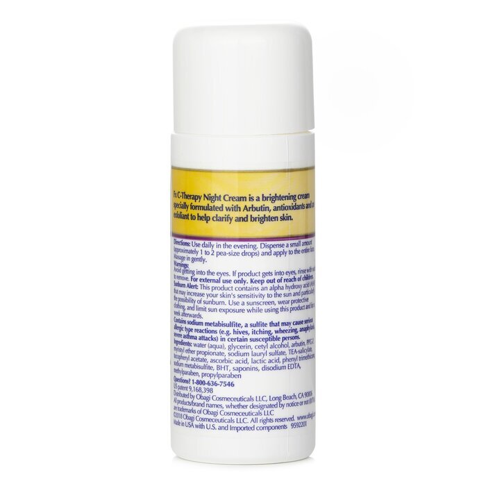 Obagi-C Fx C-Therapy Night Cream (Skin Brightening Cream) 57g