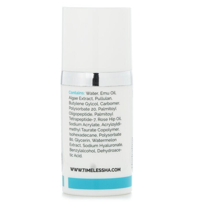 Timeless Skin Care Feuchtigkeitsspendende Augencreme mit Hyaluronsäure + Matrixyl 3000, 15 ml