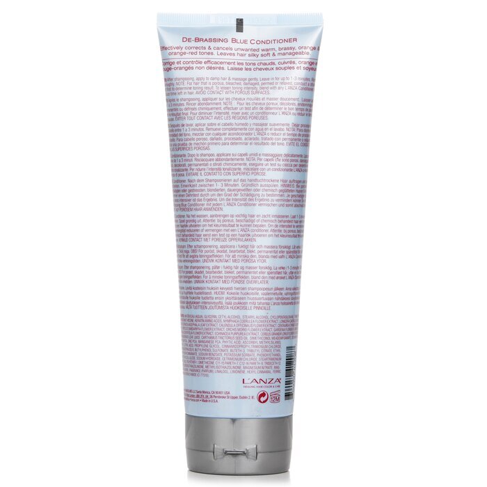 Lanza Healing ColorCare Entmessingender blauer Conditioner 250ml/8,5oz