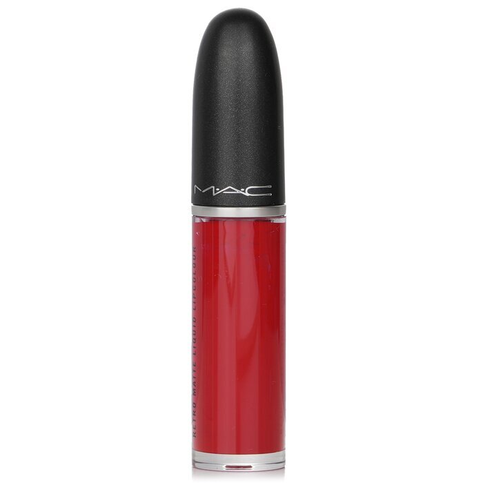 MAC Retro Matte Liquid Lipcolour - 104 Fashion Legacy (Intense Fire Truck Red) (Matte) 5ml