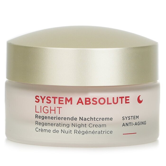 Annemarie Börlind System Absolute System Anti-Aging Regenerierende Nachtcreme Light – Für reife Haut 50 ml