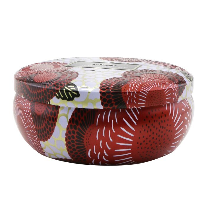 Voluspa Dekorative Kerze in Dose mit 3 Dochten – Spiced Goji Tarocco Orange, 340 g