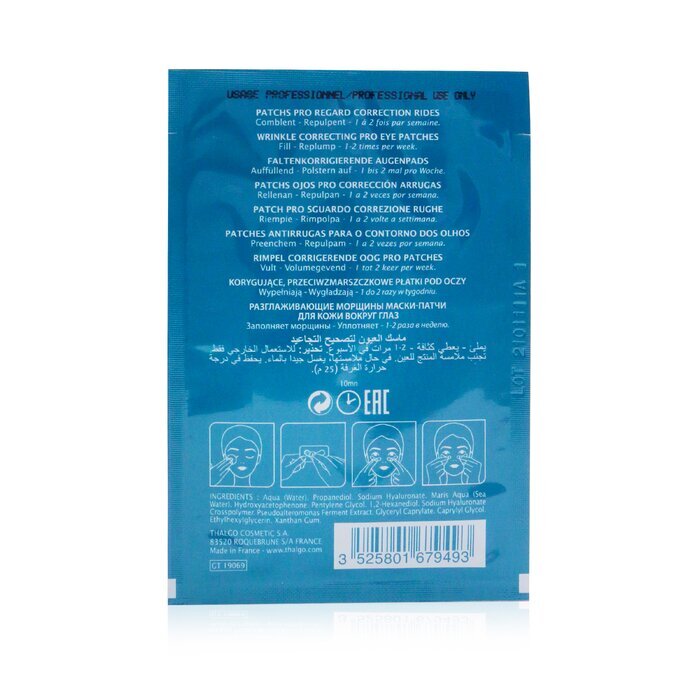 Thalgo Hyalu-Procollagene Faltenkorrigierende Pro-Augenpflaster 12x2 Pflaster