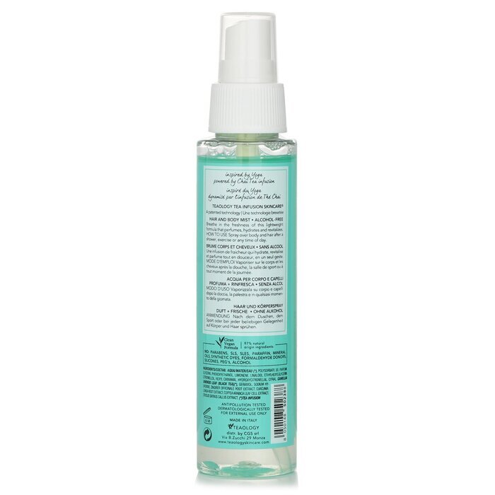 Teaology Yoga Care Breathe 2 in 1 Parfüm + erfrischt Körperspray 100 ml