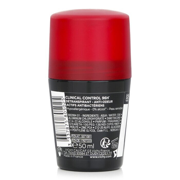 Vichy Homme Clinical Control 96H Anti-Transpirant für Männer 50 ml