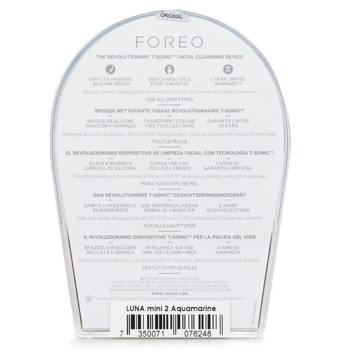 FOREO Luna Mini 2 Smart Mask Treatment Device - Aquamarine 1pcs