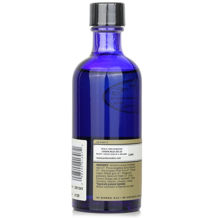 Neal's Yard Remedies Geranium & Orange Massage Oil 100ml