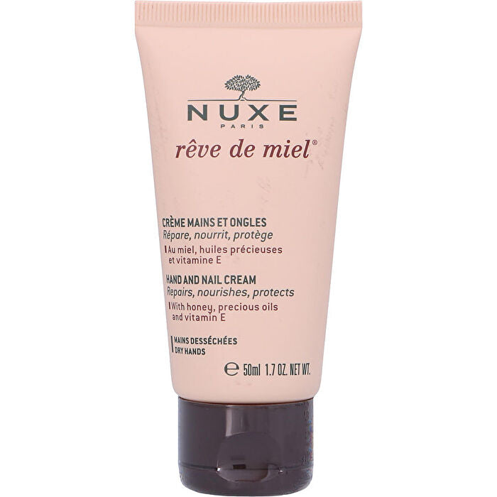 Nuxe Reve De Miel Hand- und Nagelcreme für trockene Hände, 50 ml