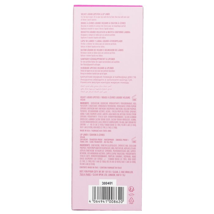 Kylie By Kylie Jenner – Velvet Lip Kit, 2-tlg.