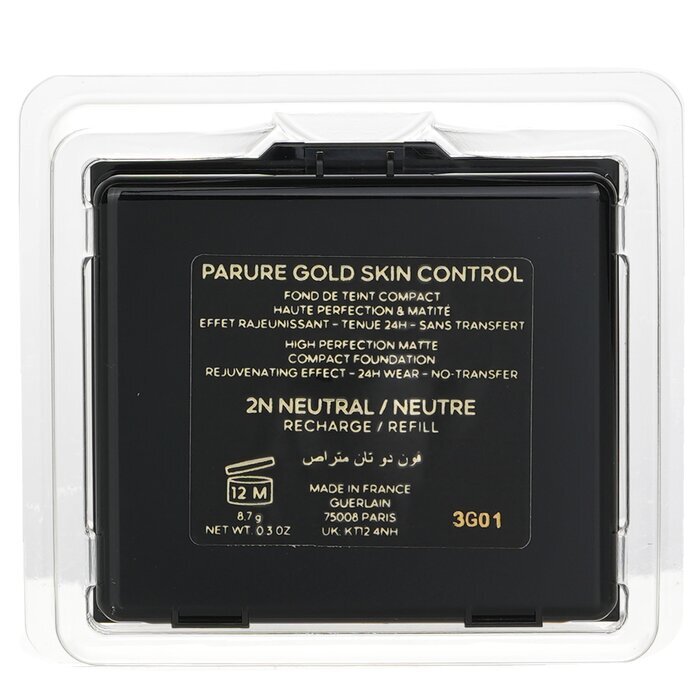 Guerlain Parure Gold Skin Control High Perfection Matte Compact Foundation Refill - 2N 8.7g
