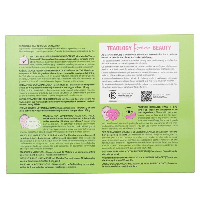 Teaology – Straffendes Matcha-Tee-Set für ewige Schönheitsrituale, 3-teilig