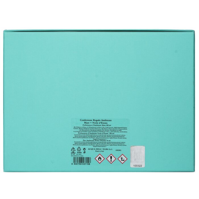 Acqua Dell'Elba Scatola Regalo Home Scent Coffret 3St