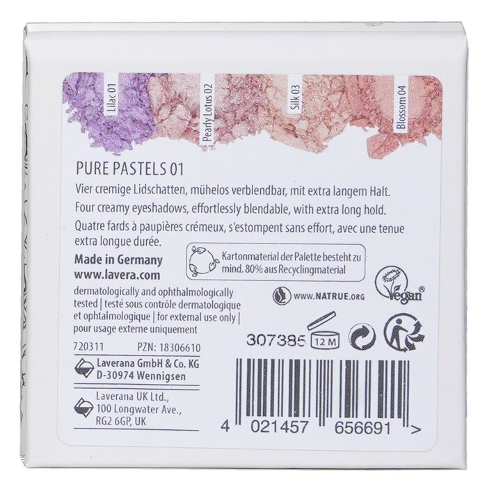 Lavera Signature Color Collection – # 01 Pure Pastels 3,2 g