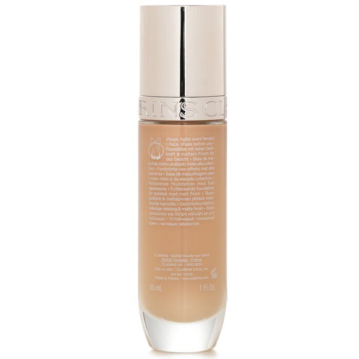 Clarins Skin Illusion Full Coverage Foundation – 108W 30 ml