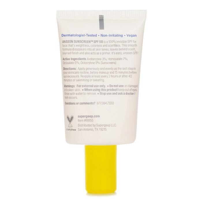 Supergoop Unseen Sunscreen SPF 50 20ml