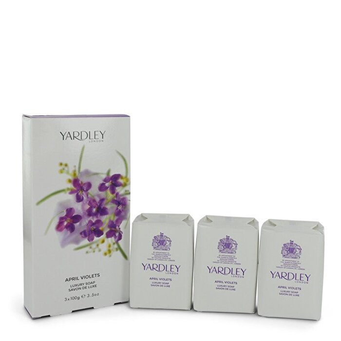 Yardley London April Violets Seife 3,5 oz 104ml/3,5 oz