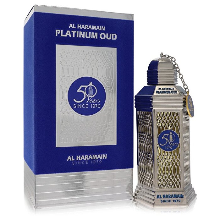 Al Haramain 50 Years Platinum Oud Eau De Parfum Spray (Unisex) 100ml/3.3oz