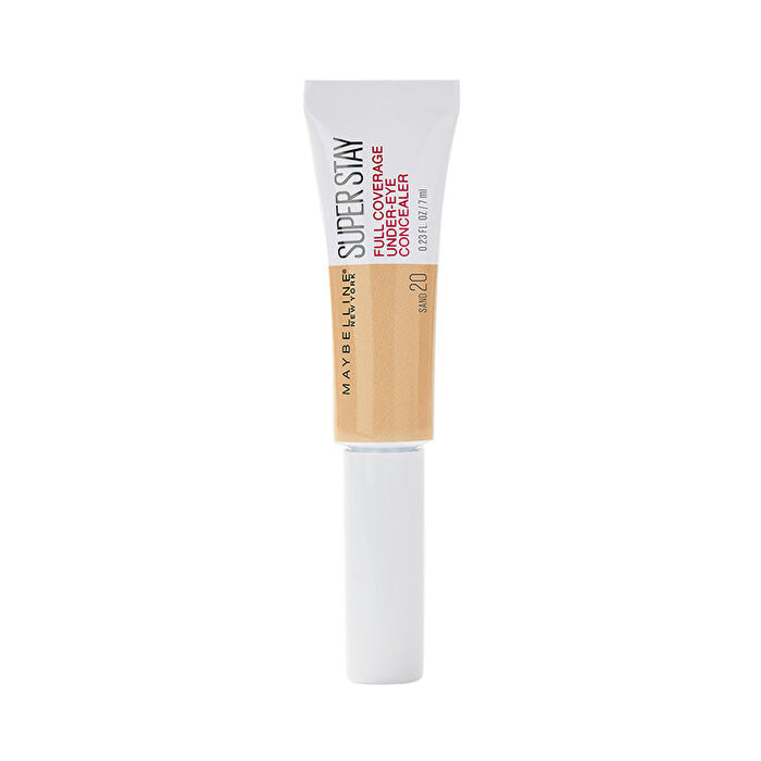 Maybelline – Super Stay – Concealer für die Augenpartie mit vollständiger Abdeckung, 20 Sand