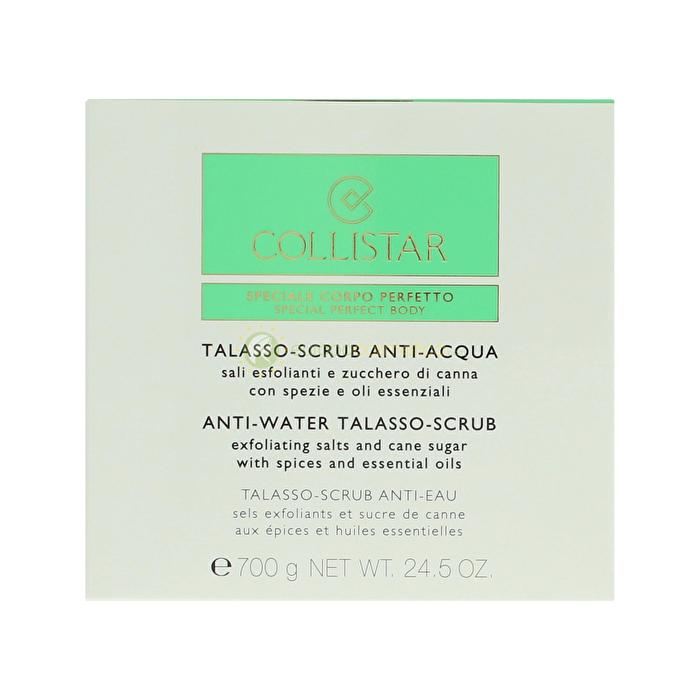 Collistar Anti-Wasser Talasso Scrub mit Gewürzen und ätherischen Ölen – Peelingsalze und Rohrzucker 700 g