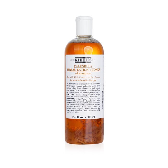 Kiehl's Calendula Kräuterextrakt Alkoholfreier Toner - Für normale bis fettige Hauttypen 500ml/16,9oz