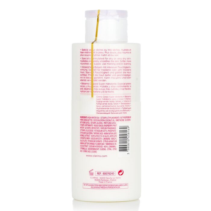 Clarins Moisture-Rich Body Lotion with Shea Butter - For Dry Skin (Super Size Limited Edition) 400ml