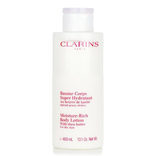 Clarins Feuchtigkeitsspendende Körperlotion mit Sheabutter – Für trockene Haut (Super Size Limited Edition) 400 ml