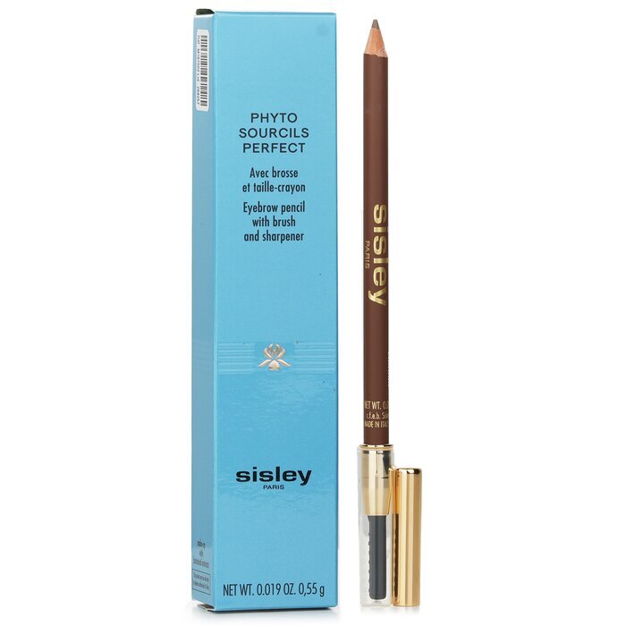 Sisley Phyto Sourcils Perfect Augenbrauenstift (mit Pinsel und Spitzer) – Nr. 02 Chatain 0,55 g/0,019 oz