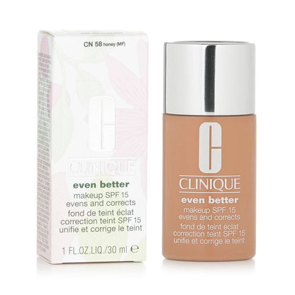 Clinique Even Better Makeup SPF15 (trockene Mischhaut bis fettige Mischhaut) – Nr. 06/CN58 Honey, 30 ml/1 oz