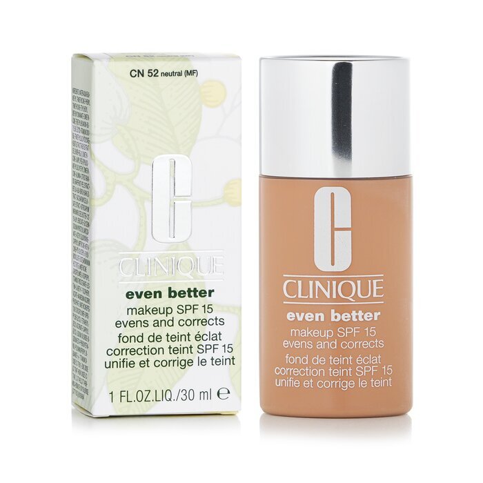 Clinique Even Better Makeup SPF15 (trockene Mischhaut bis fettige Mischhaut) – Nr. 05/CN52 Neutral, 30 ml/1 oz