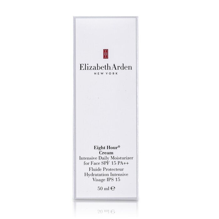 Elizabeth Arden Eight Hour Cream – Intensive tägliche Feuchtigkeitscreme für das Gesicht, LSF 15, 49 g