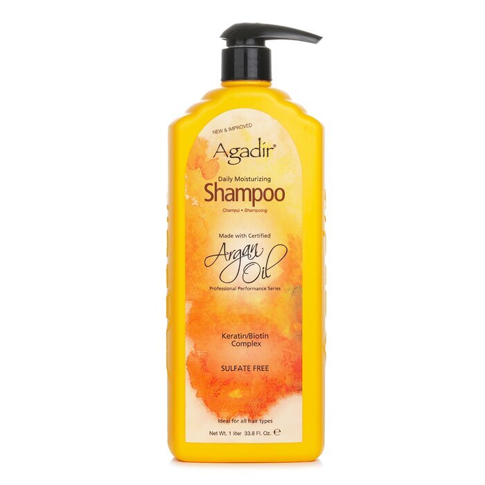 Agadir Arganöl Tägliches Feuchtigkeitsshampoo (für alle Haartypen) 1000ml/33.8oz