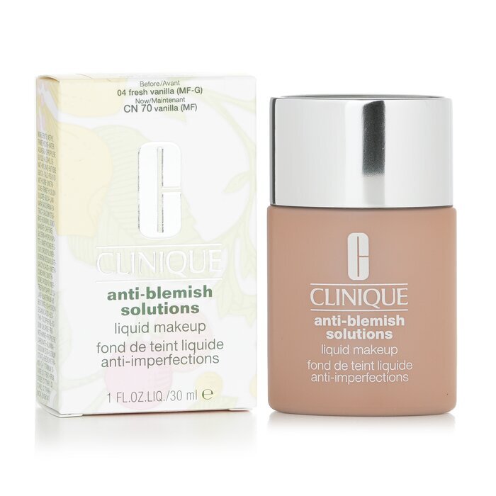 Clinique Anti Blemish Solutions Flüssig-Make-up – Nr. 04 Fresh Vanilla, 30 ml