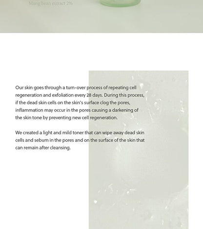 Beauty of Joseon – Erfrischendes Gesichtswasser „Green Plum“ mit AHA+BHA, 150 ml