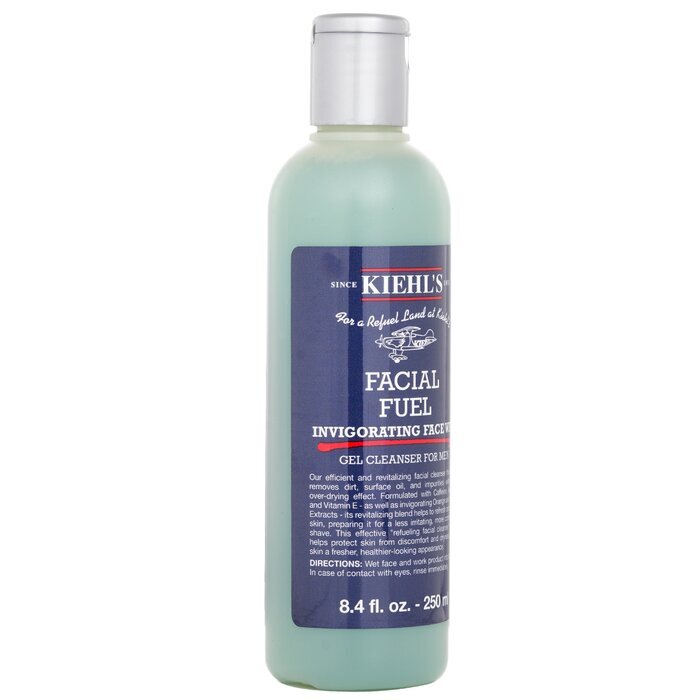 Kiehl's Facial Fuel Energizing Face Wash Gel Cleanser 250ml/8.4oz