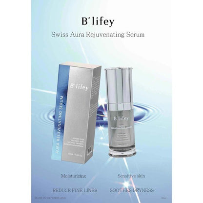 B'lifey Swiss Aura Rejuvenating Serum (feuchtigkeitsspendend, straffend, reduziert feine Linien) (e30ml) BL001 Feste Größe