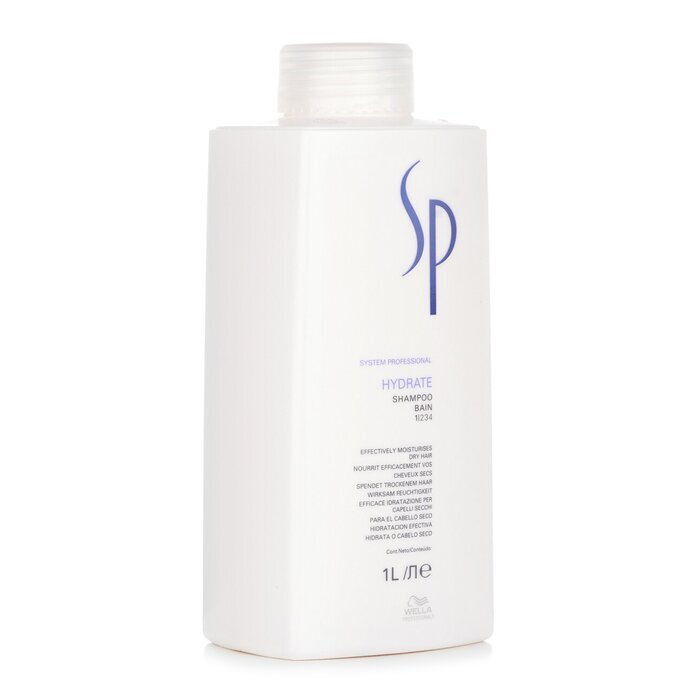 Wella SP Hydrate Shampoo (spendet trockenem Haar effektiv Feuchtigkeit) 1000ml/33.33oz