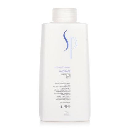 Wella SP Hydrate Shampoo (spendet trockenem Haar effektiv Feuchtigkeit) 1000ml/33.33oz